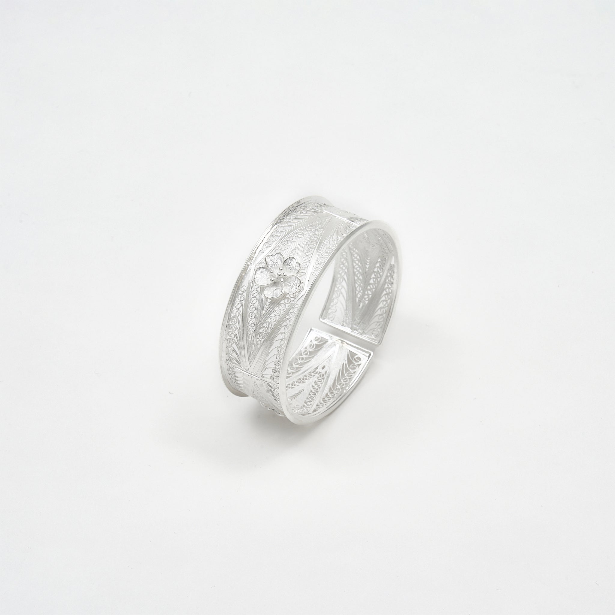 Sakura Relief Cuff Bracelet