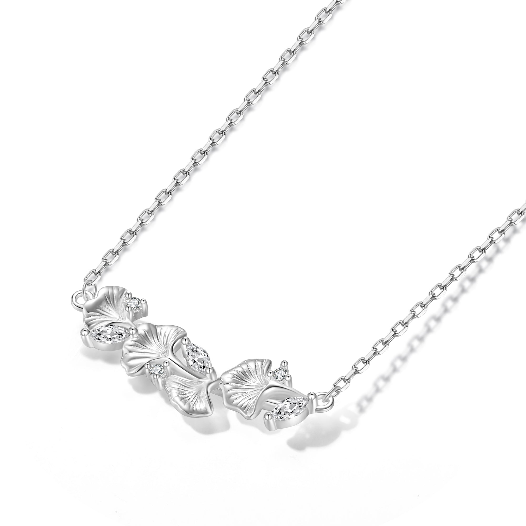 Ginkgo Leaves Necklace