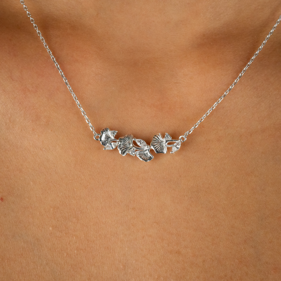 Ginkgo Leaves Necklace