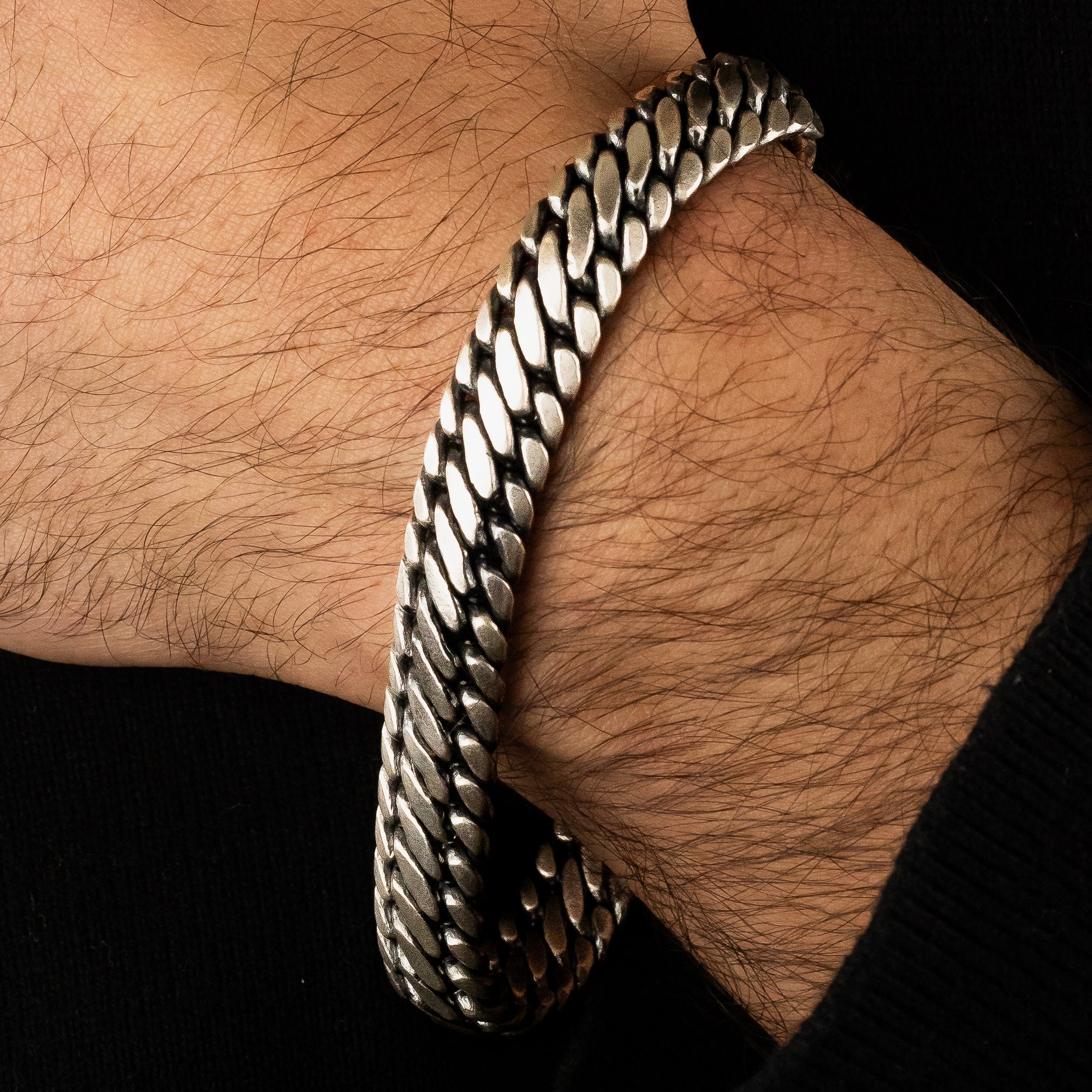 Vintage Unisex Byzantine Chain Bracelet