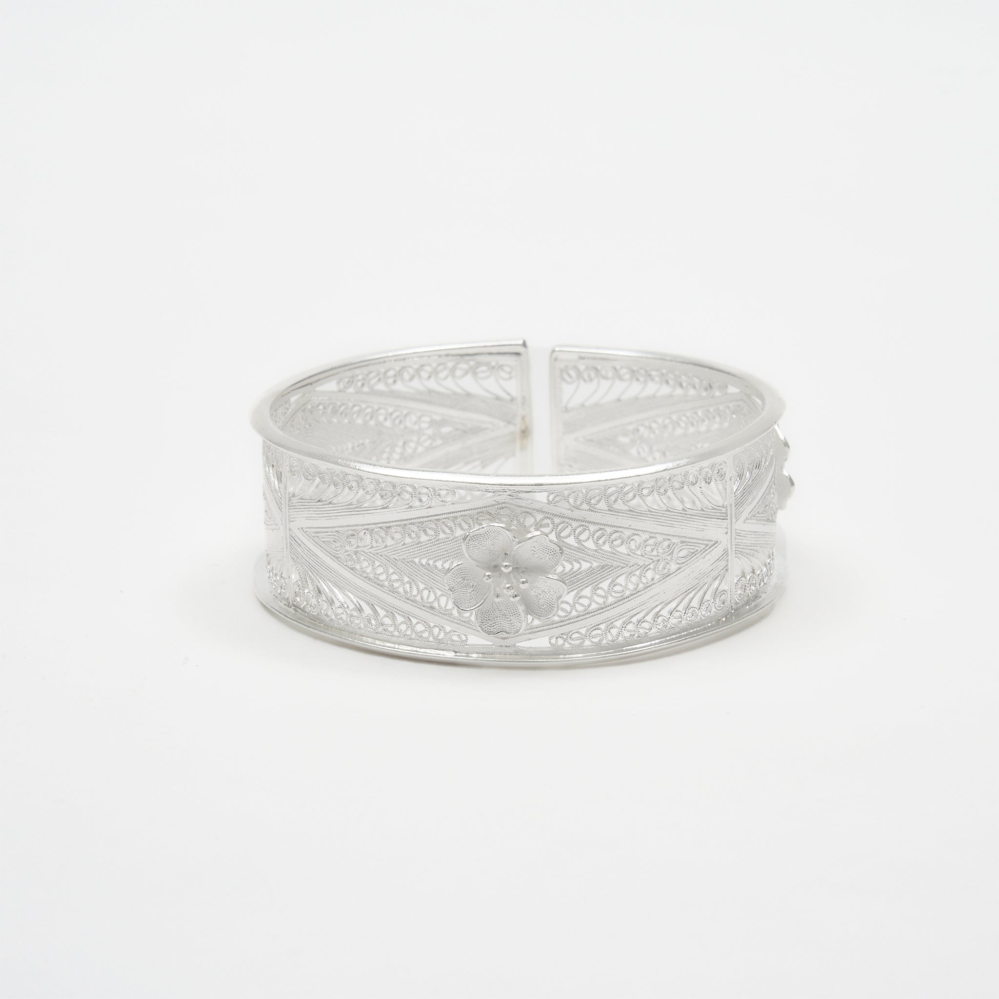 Sakura Relief Cuff Bracelet